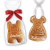 Gingerbread Oktoberfest Dirndl or Lederhosen with Text 11 cm