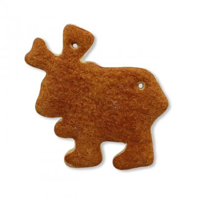 Gingerbread Moose blank, 12cm