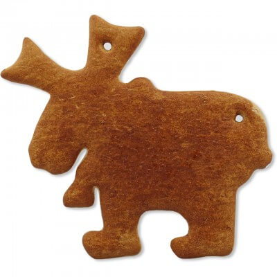 Gingerbread Moose blank, 22cm