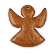 Gingerbread angel to decorate yourself, 16cm