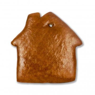 Gingerbread house blank, 18cm