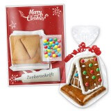 Gingerbread house crafting kit, 9x8x9cm