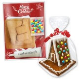Gingerbread house do-it-yourself, 12x11x13cm