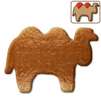 Gingerbread blank camel, 12cm