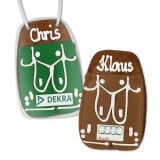 Lebkuchen Lederhose, 11cm - optional mit Logo