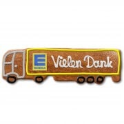 Gingerbread semitrailer individually 24cm - Logo optional