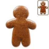 Gingerbread man blank for self-painting, 15cm