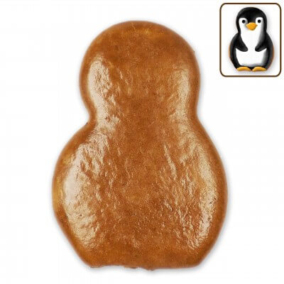 Pinguin Lebkuchen Rohling, 12 cm