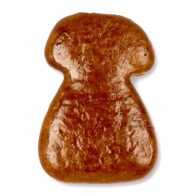 Gingerbread bavarian dress blank, 11 cm