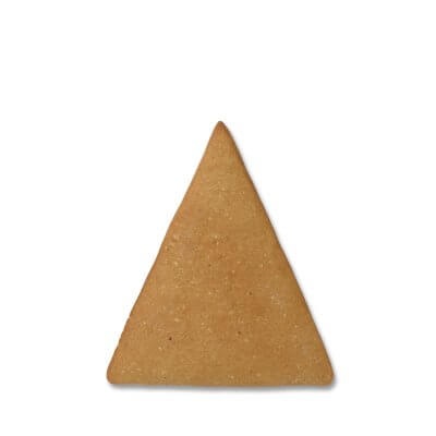 Lebkuchen Dreieck zum Dekorieren, ca. 11x14cm