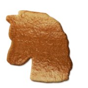 Lebkuchen Rohling Einhornkopf, 12 cm