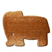 Lebkuchen Elefant Rohling, 12 cm