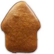 Lebkuchenhaus Rohling zum selber Verzieren, 9cm