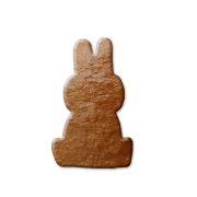 Ostergebäck sitzender Hase - Rohling, ca 12 cm