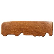 Lebkuchen Sattelschlepper Rohling, ca. 24cm