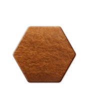 Lebkuchen Sechseck zum Verzieren, ca. 18cm
