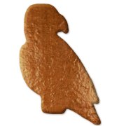 Papagei Lebkuchen Rohling, 12 cm
