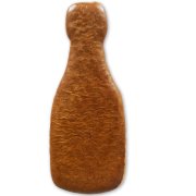 Lebkuchen Sektflasche Rohling zum selbst Verzieren, 24cm