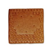 DIY Lebkuchen Quadrat - 18x18cm - mit Muster