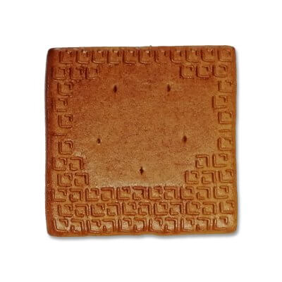 DIY Lebkuchen Quadrat - 18x18cm - mit Muster