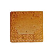 DIY gingerbread Square – approx. 18x18cm – with Pattern