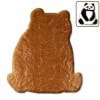 Gingerbread Blank - Panda, 12 cm, with design example