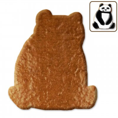 Panda Lebkuchen Rohling, 12 cm