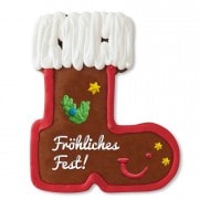 Lebkuchen Nikolausstiefel individuell, 16cm