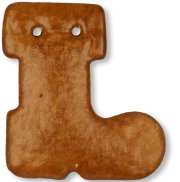 Lebkuchen Stiefel Rohling, 13cm