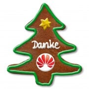 Lebkuchen Christbaum individuell, 12cm