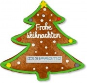 Lebkuchen Tannenbaum, individuell 22cm