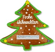 Gingerbread Christmas Tree, customizable 22cm