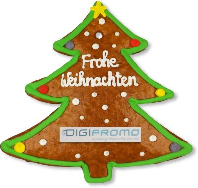 Lebkuchen Tannenbaum, individuell 22cm