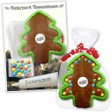 Gingerbread tree do-it-yourself crafting kits - 15cm