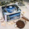 Gingerbread Tin "Christmas Fairy Tale" filled with Gingerbread and Pastries