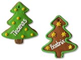 Gingerbread Christmas Tree, 12cm Placement Card