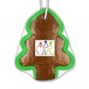 Lebkuchen Tannenbaum 15cm - inkl. Label