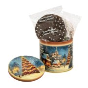 Winterlandschaft Lebkuchendose