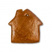 Gingerbread house blank, 12cm