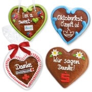 Individualisierbares Lebkuchenherz 12cm optional mit Logo