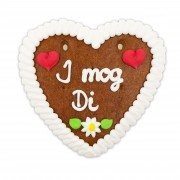 Gingerbread Heart I mog Di different sizes