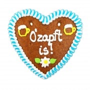 Gingerbread Heart - Ozapft is - diff. size