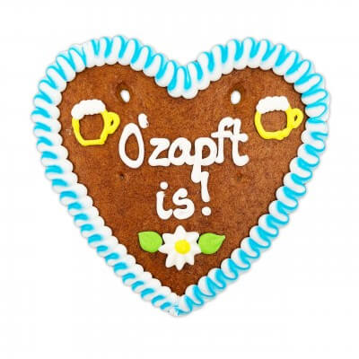 Lebkuchenherz -  Ozapft is - Versch. Größen