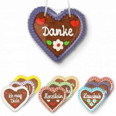 Gingerbread Heart, mini