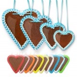 Blank Lebkuchen Heart