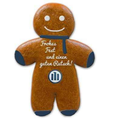 Gingerbread man customized, XXL 50cm