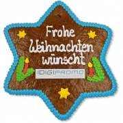 Customized Lebkuchen - Star, 25cm