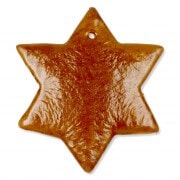 Gingerbreadstar blank, 20 cm