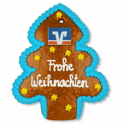 Lebkuchen Tannenbaum, individuell 20cm