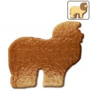 Gingerbread blank lion, 12 cm